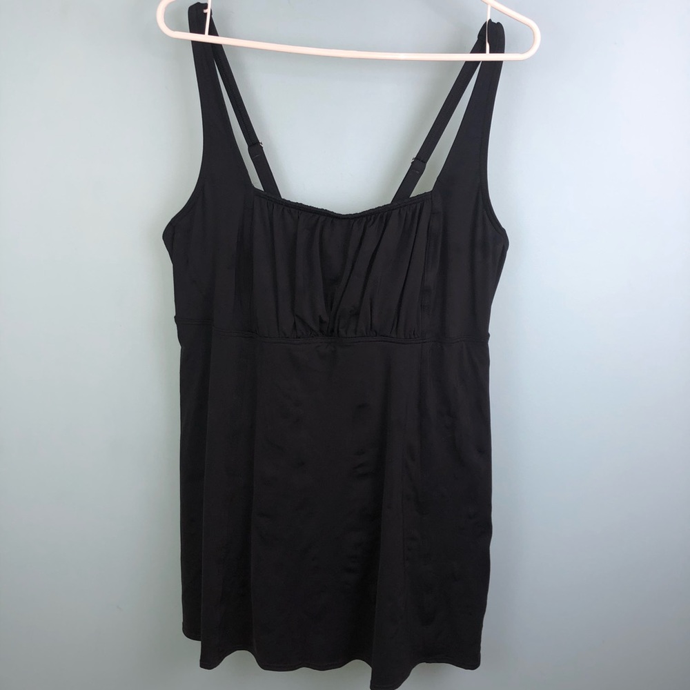 Black Land's End swimsuit dress